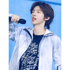 JUHOON Same Letter Short-sleeved T-shirt Top