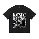 Unisex KPOP Poster Cotton T-shirt