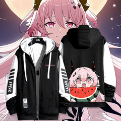 Unisex Game Funny Print Zipper Jacket