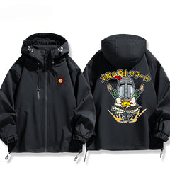 Men's Game Praise The Sun Zipper Hooded Jacket