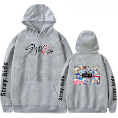 Trendy Casual Kpop Unisex Relaxed Hoodie