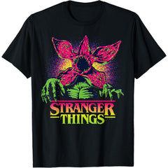 ST Season 5 Retro Video Game Demogorgon T-Shirt