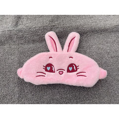 NJZ Rabbit Breathable Plush Eye Mask