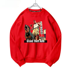 Game Crew Neck Pullover Sweatshirt