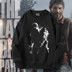 Casual Game Pattern Black Sweatshirt
