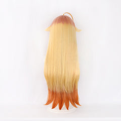 Anime Orange Long Hair Cos Wig
