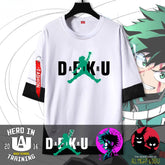 Men's MHA Anime Short Sleeve T-Shirt