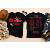 BANGTAN World Tour Arirang Floral Unisex Tee