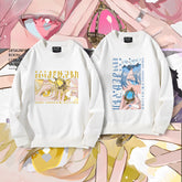 Trendy Anime Crew Neck Sweatshirt