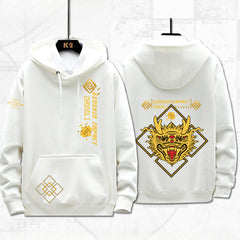 Unisex Game ZhongLi Printed Loose Hoodie