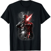 Darth Vader Lightsaber Portrait T-Shirt