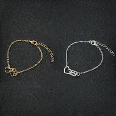 Cute Silver Cat Claw Bracelet