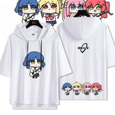 Ryo Yamada Hooded Short Sleeve Top