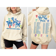 Twice Lovelys This Is For World Tour Sweatshirt