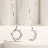 Sun and Moon Couple Necklace