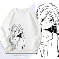 Unisex Anime Crew Neck Sweatshirt