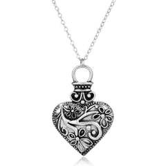 Retro Vampire Diaries Heart-shaped Pendant Necklace