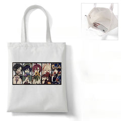 Casual Game Cartoon Canvas Tote Bag