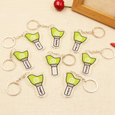 KPOP Cartoon Acrylic Pendant Keychain Set
