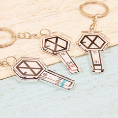 KPOP Lightstick Cartoon Acrylic Keyring