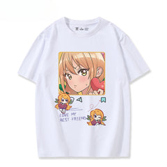 Unisex Anime Pattern Short Sleeve T-Shirt