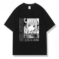 Men's and Women's Cotton Anime T-shirt