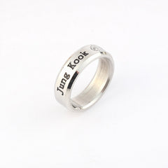 Trendy Kpop Logo Ring