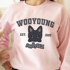 Cute KPOP Aniteez Graphic Print Sweatshirt