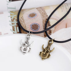 Retro Leather Rope Necklace