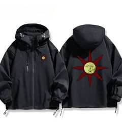 Men's Game Praise The Sun Zipper Hooded Jacket