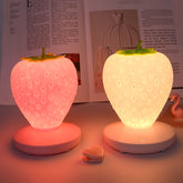 Cute Silicone Strawberry Night Light