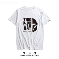 Unisex Trendy Mandalorian Cotton Short-sleeved T-shirt