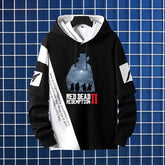 Men's Game Graphic Print Loose Pullover Hoodie