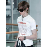 Martin Same Graphic Print White Short-sleeved T-shirt