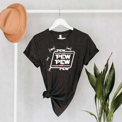 Funny SW Pew Pew with Drone T-shirt