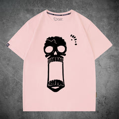 Unisex Anime Logo Cotton Short Sleeve T-Shirt