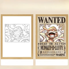 Creative Anime Luminous Painting Ornament