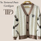 Taylor TTPD Embroidery Cardigan Sweater