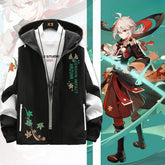 Unisex Game Pattern Thin Hooded Jacket