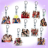 KATSEYE Acrylic Pendant Keychain