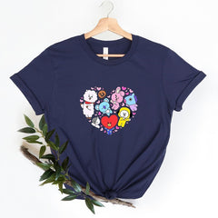 Bangtan Army Heart T-shirt