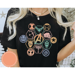 Vintage Avengers Logo Assemble T-shirt