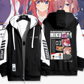 Women's Anime Nakano Cos Zipper Jacket