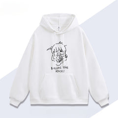 Unisex Anime Hitori Pullover Hoodie