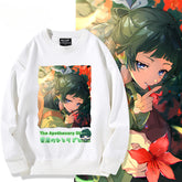 Unisex Anime Pattern Pullover Hoodie