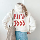Casual Payne Tattoo Print Loose Hoodie