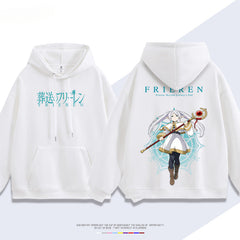 Unisex Anime Graphic Print Loose Hoodie