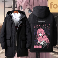 Men's and Women's Anime Winter Down Jacket