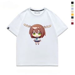 Unisex Anime Cos Short-sleeved T-shirt