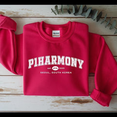 Unisex Kpop Letter Crewneck Sweatshirt Gift